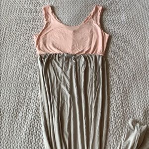 Pink Blush Maxi Maternity Dress